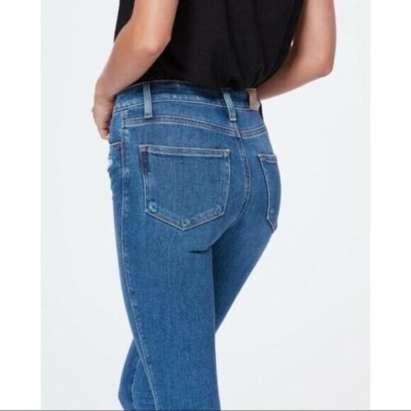 Paige Hoxton Ankle Skinny Jazlyn Destructed Size 24 - Picture 5 of 8